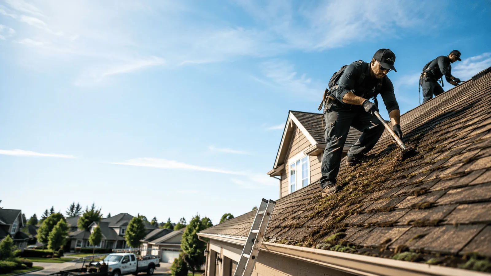 Roof Moss Removal in Lawrenceville, VA near me